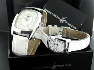BEVERLY HILLS POLO CLUB MENS AND LADIES DESIGNER WATCH SET