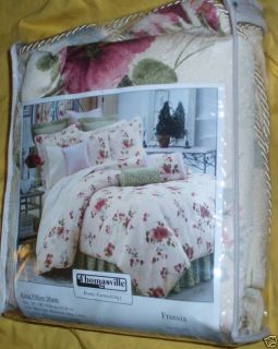 King sham freesia by Thomasville damask floral  New