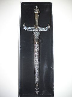 EGYPTIAN ATHAME WICCAN PAGAN RITUAL CEREMONIAL KNIFE DAGGER SWORD 