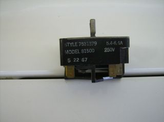   STOVE PARTS Frigidaire 7521379 Electric Range Burner Control Switch