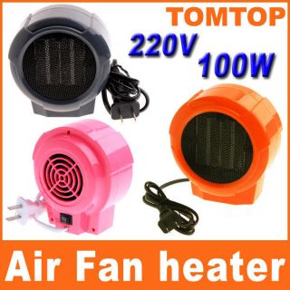   220V/100W Space Heater Electric Warm Air Fan Warmer Winter Heater
