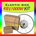 Front 48v 1000w Wheel Electric Bicycle Motor Kit E Bike Cycling 