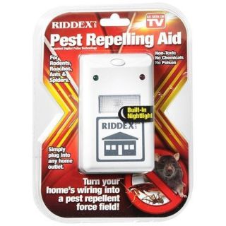 Riddex Plus Electronic Pest Repelling Aid   AS SEEN ON TV