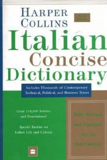 Italian Concise Dictionary by HarperCollins Publishers Ltd. Staff 