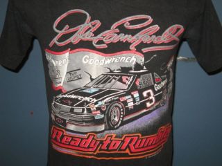 vintage 80s DALE EARNHARDT GOODWRENCH NASCAR RACING T Shirt XS car 