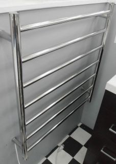   Allegra Heated Towel Rail Rack 7 BAR Bathroom Accessories Electronic