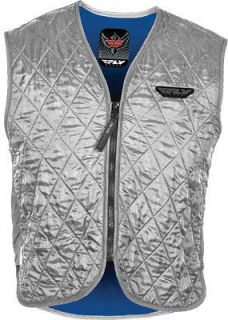 FLY RACING EVAPORATIVE COOLING VEST MOTORCYCLE SPORTS SILVER