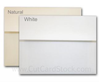 Cougar WHITE or NATURAL 70# A 9 Envelopes   50 pk