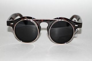   Style John Lennon Black Lenses Tortoise Frame Unisex Sunglasses