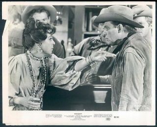 1969 Western Movie Actress Rhonda Fleming James Drury Saloon 