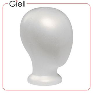 Giell Styrofoam Foam Mannequin Wig Head Display No Face