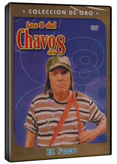 Los 8 Del Chavo Del 8 DVD NEW   EL FOCO   Coleccion De Oro