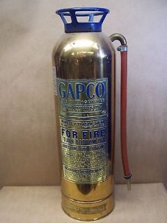   AIR PRODUCTS GAPCO 2 A 2½ GALLON COPPER/BRASS SODA FIRE EXTINGUISHER