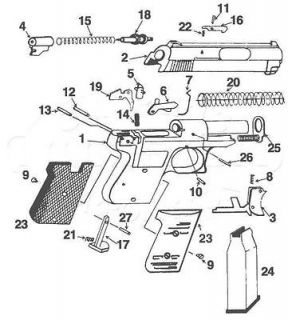   BRYCO MODEL 59 380 CAL. # 20 RECOIL SPRING FACTORY 