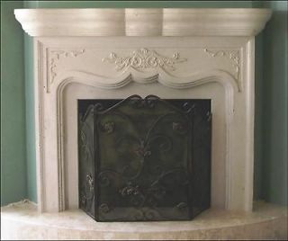 Stone cast fireplace Mantel Hand Crafted American made direct from 