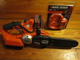 Newly listed BLACK & DECKER CCS818 CORDLESS ELECTRIC CHAIN SAW 