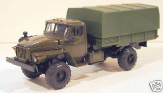 43 diecast russian military truck URAL 43206 4x4 with tent khaki NIB