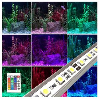 Aquarium Fish Tank Air Diffuser Submersible LED Light DECORATION