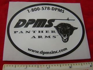 DPMS Panther Arms Gun Firearms Decal Sticker