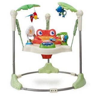 NEW Fisher Price Rainforest Jumperoo Activity Gym Baby Jumper Play Toy 