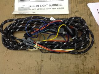 Western Fisher Snow Plow Plug In Light Wire Harness 60696, 6135 NO 