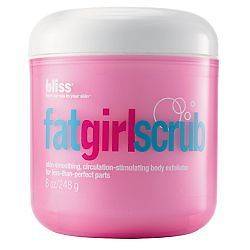 Bliss Fat Girl Scrub 8 oz Cellulite Weight Skin Toning Firming Cream