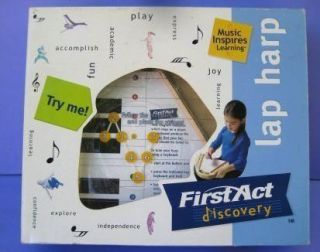 First Act Discovery LAP HARP HARPSICORD W Song Cards