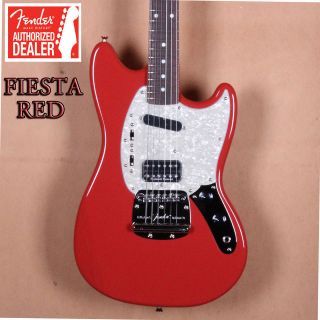 Fender Kurt Cobain Signature Mustang Fiesta Red Artist Model Electric 