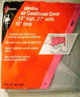 Air Conditioner Cover Fits 5,000 To 10,000 Btu 