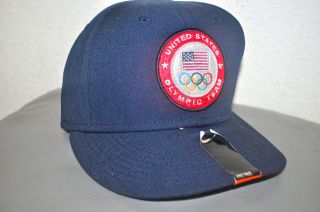   Nike Team USA London 2012 Olympics True Snapback Flat Bill Cap Hat