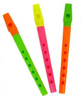 Plastic Flute Whistles   Pinata Toy Loot/Party Bag Fillers Wedding 
