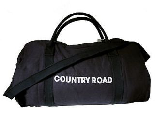 Country Road Tote Bag, Tote Bag. Mens Bag, Womens Bag. Black 
