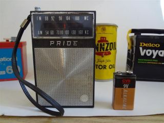 Vintage Gas Pump Radio Pride Collectible Auto Memorabilia AM FM