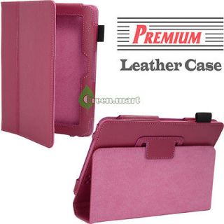 Newly listed Pink Folio PU Leather Case Cover Stand For. Kindle 