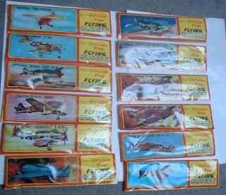 12 FOAM GLIDER AEROPLANES WW11 PARTY BAG GIFTS SPITFIRE MUSTANG 