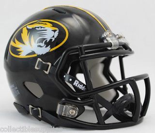   Tigers New 2012 NCAA Riddell Revolution Speed Mini Football Helmet