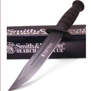 Smith & Wesson S&W Search Rescue Marine Combat Bowie Knife 7Cr17 High 