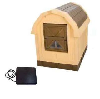   Insulated Large Dog House Deluxe Dog Palace doghouse Floor Heater