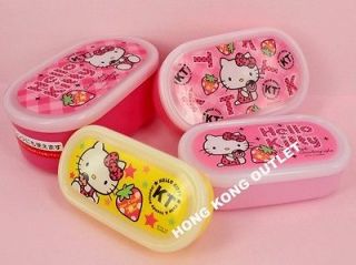 Hello Kitty Bento Lunch Box Container Set Sanrio M23