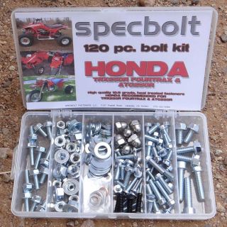 120pc Bolt kit Honda TRX250R Fourtrax 250R vintage restoration rebuild 