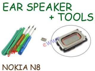 New Ear Earpiece Speaker Buzzer Repair Part Unit +Tools for Nokia N8 N 