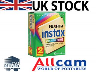 Fuji Wide Film 20 fotos for Fujifilm Instax 210/200/100 Instax Camera 