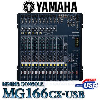 Yamaha MG166CX USB MG166 CX 16 Chan Mixer Effects USB