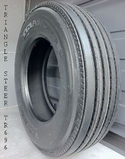 TRIANGLE TR696   11R24.5 [16 Ply Premium Steer, Semi Truck Tires]