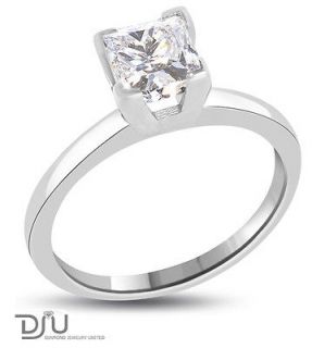 ct solitaire diamond ring in Engagement & Wedding