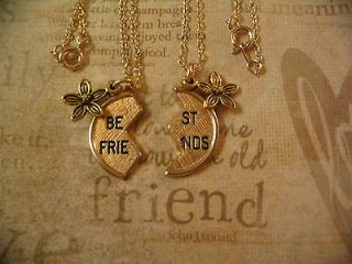 Best Friend Charm Necklaces Mother Daughter Sisters sm