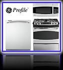   Profile 3 Piece Appliance Package Gas Range, Microwave and Dishwasher