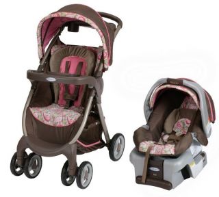   FastAction Baby Stroller & SnugRide 30 Infant Car Seat Travel System