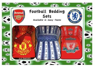 Football Bedding Set for cot, Cot bed and cribs MAN UTD and many other 