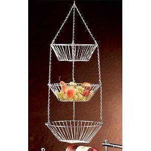 Tier Hanging Kitchen Basket Fruit Vegetable #73100